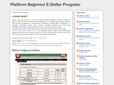 Platform Bağımsız E-Defter Programı http://platform-bagimsiz-edefter.blogspot.com.tr/